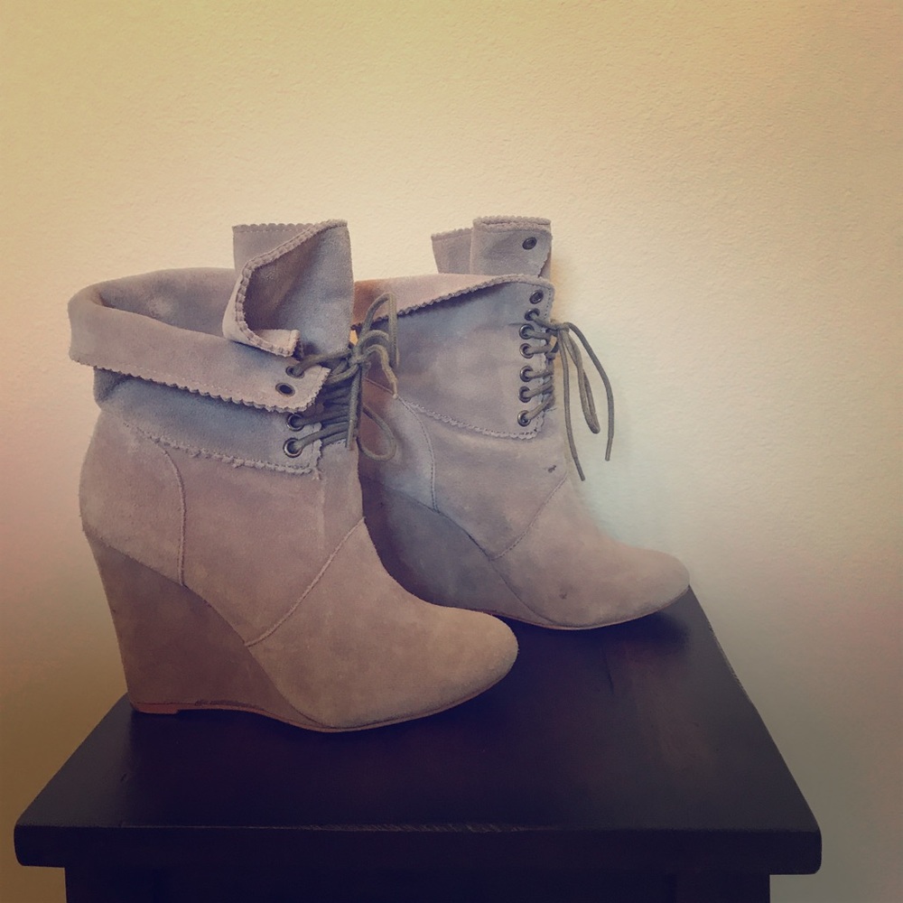 Betsy Johnson Suede Booties